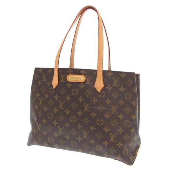 Louis Vuitton Monogram Wilshire MM Hand Bag Monogram